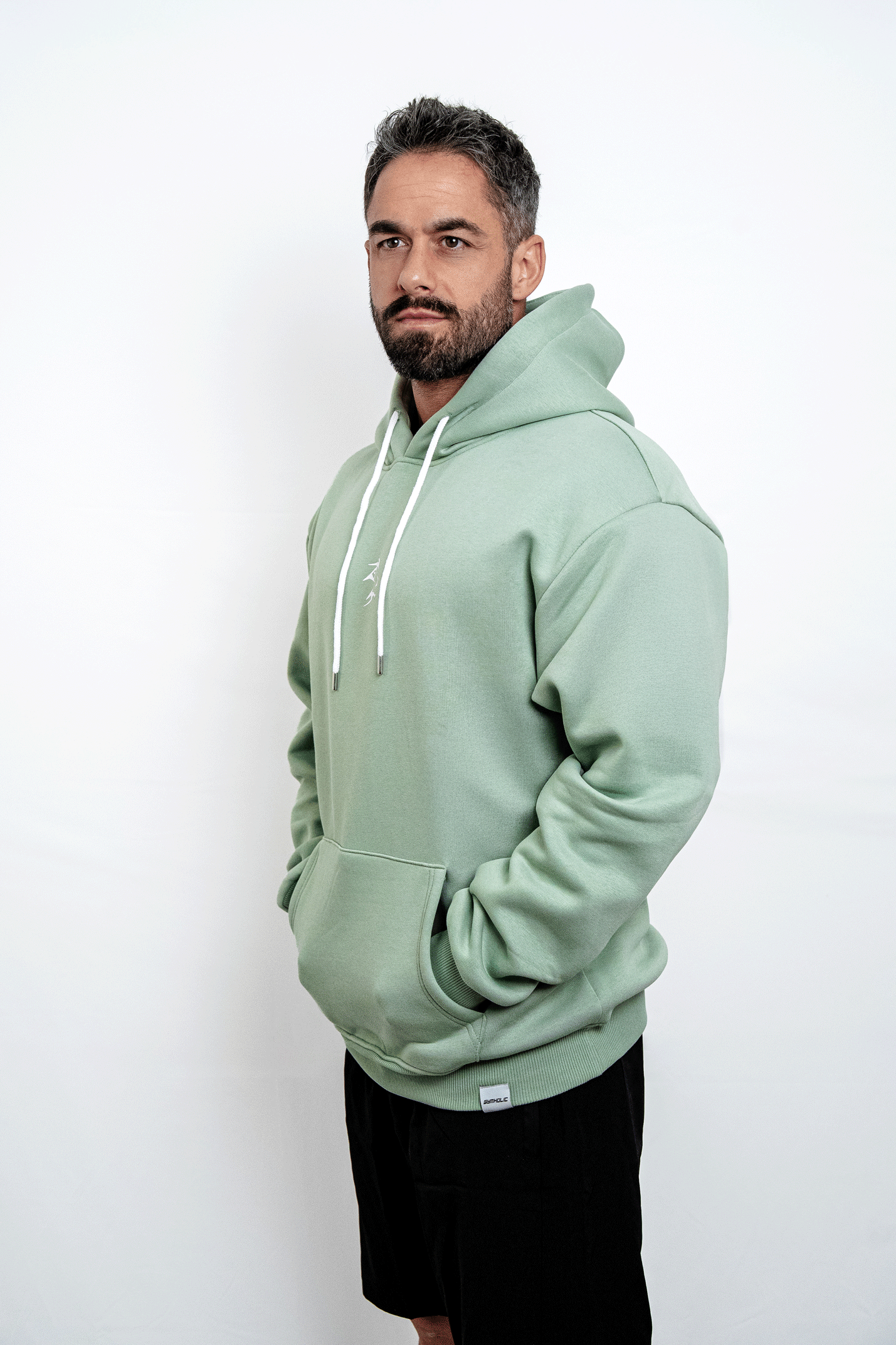 GYMHOLIC - Oversized Pullover for Women and Men – Aqua