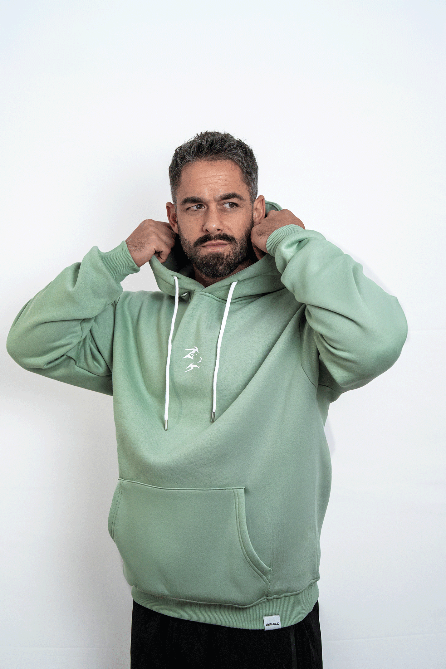GYMHOLIC - Oversized Pullover for Women and Men – Aqua