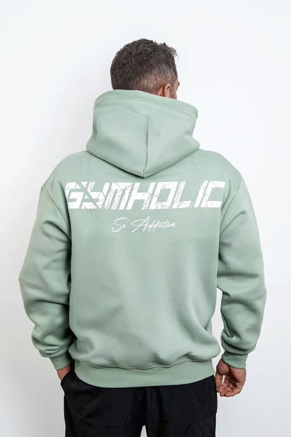 GYMHOLIC - Oversized Pullover for Women and Men – Aqua